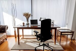 How To Hide Computer Cords On Desk In Middle Of Room